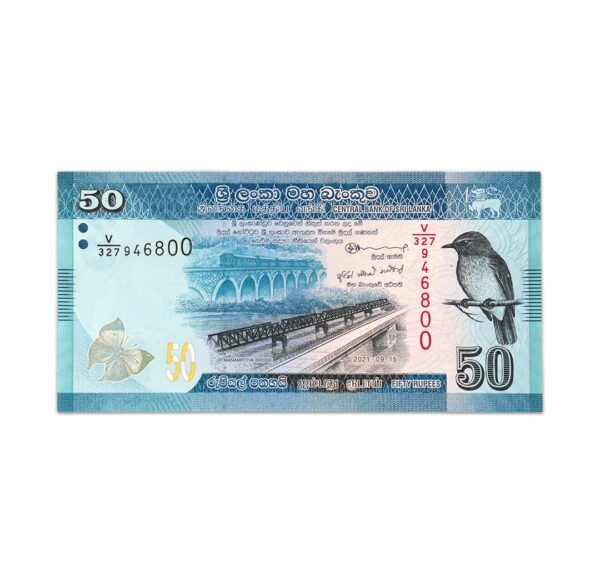 Sri Lanka 50 Rupees 2021_front
