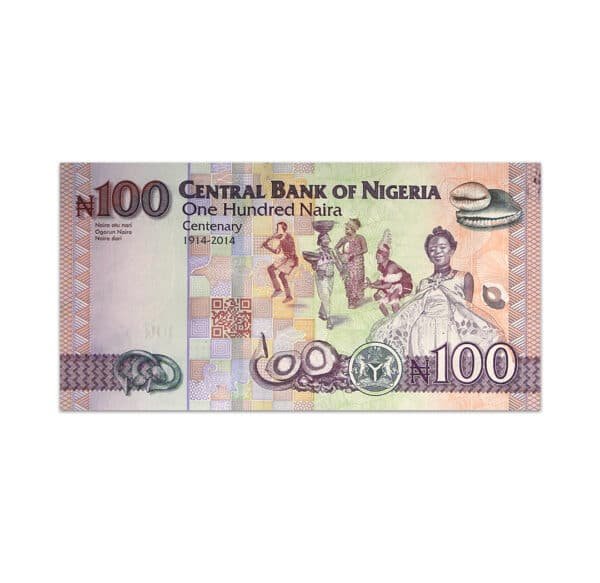 Nigeria 100 Naira 2022_back