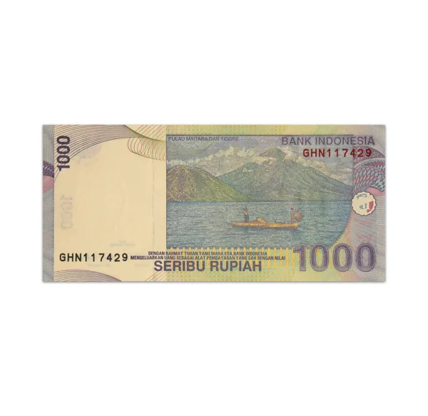 INDONESIA 1000 RUPIAH 2013_Back