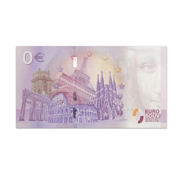 0 Euro Köln am Rhein 2017 Limited Edition Souvenir Banknote_Back