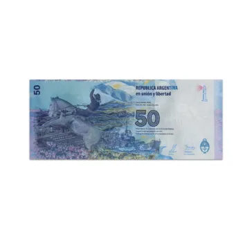 ARGENTINA 50 PESOS 2015_Back