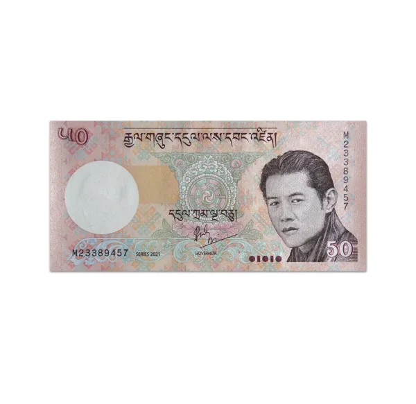 BHUTAN 50 NGULTRUM 2021_front