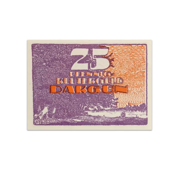 Germany-25-pfenning-1921-Dargun-Gemeinde-Notgeld_Front_