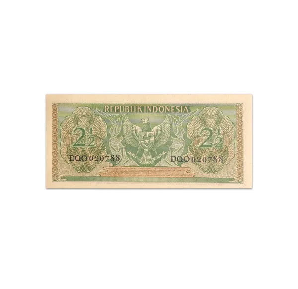 Indonesia 2½ Rupiah 1956_Back