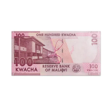 Malawi 100 Kwacha 2020_Back