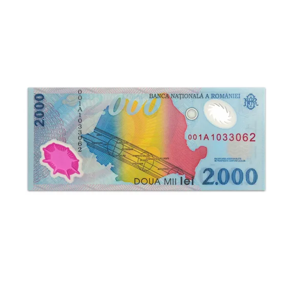 Romania 2000 Lei 1999_Front