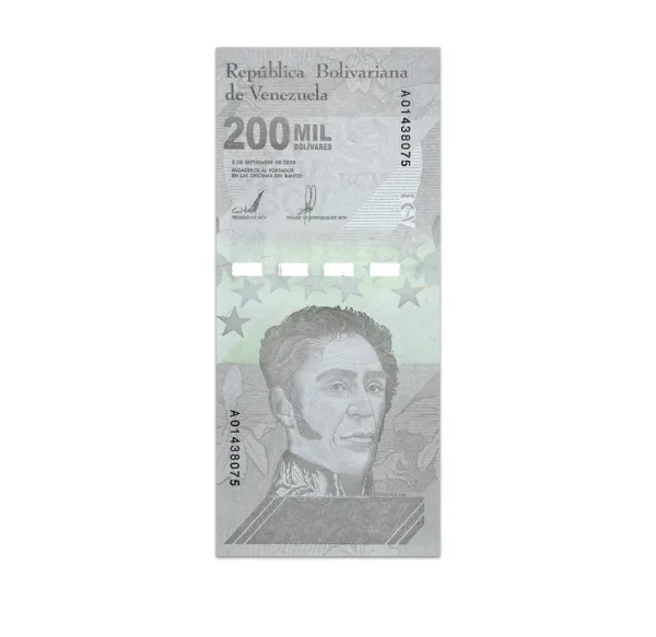 VENEZUELA 200 Mil BOLIVARES 2020_Front