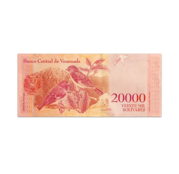 Venezuela 20000 Bolivares 2017_Back