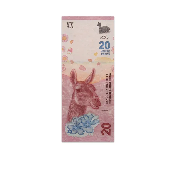 Argentina 20 Pesos 2017_Front