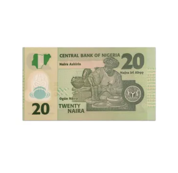 Nigeria 20 Naira 2021_Back