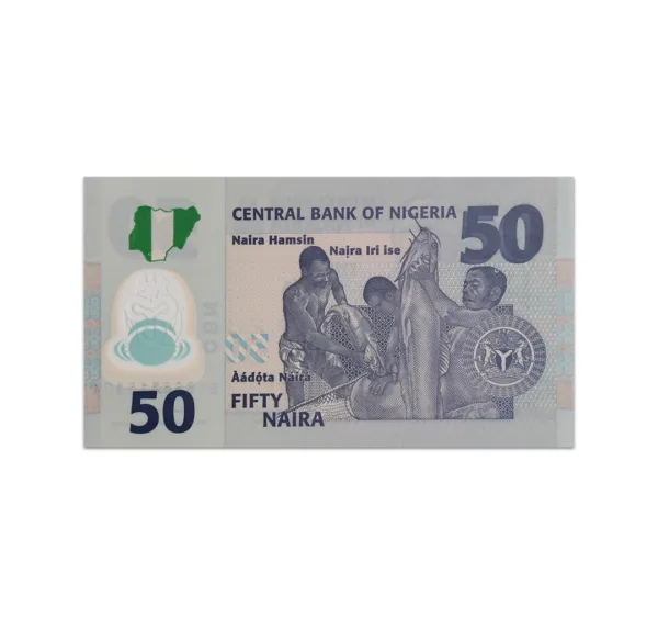 Nigeria 50 Naira 2021_Back