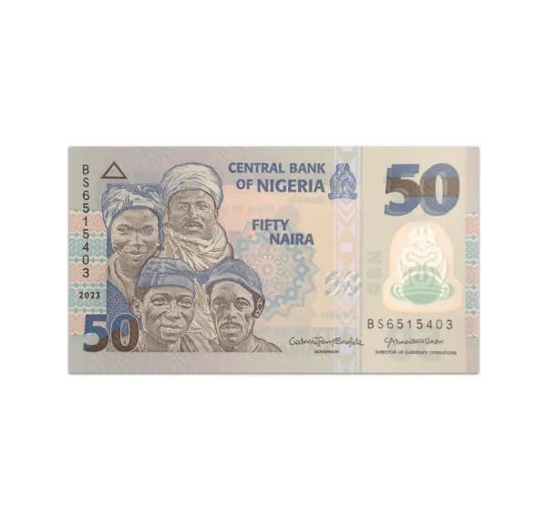 Nigeria 50 Naira 2021_Front