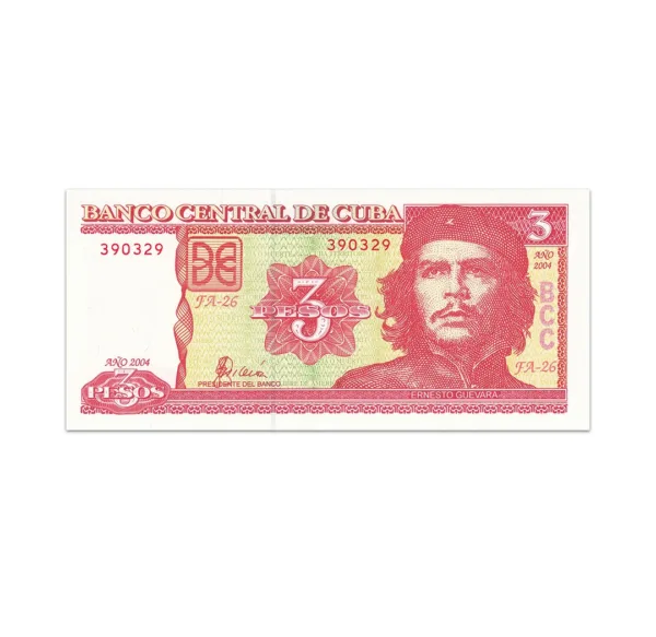 Cuba 3 peso 2005_Front