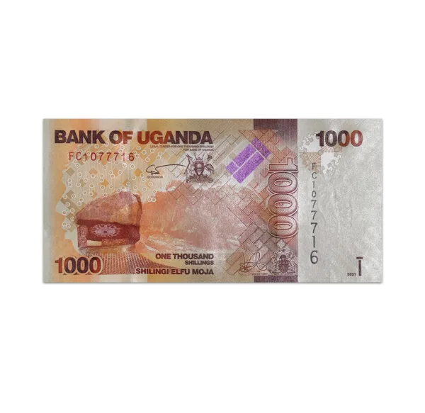 Uganda 1000 shillings 2021_Back