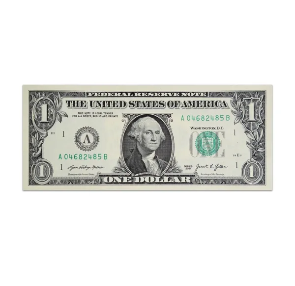 United States of America 1 Dollar 2021_Back