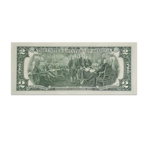 United States of America 2 Dollar 2017_Back