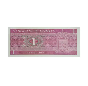 Netherlands Antilles 1 Gulden 1970_BAck