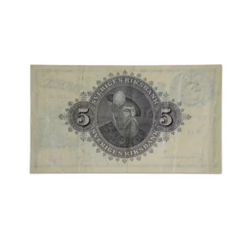 Sweden 5 kronor 1952_Back