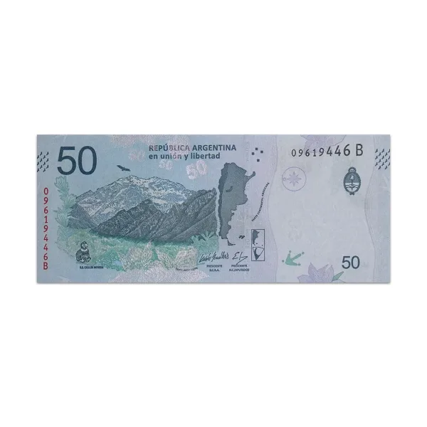 Argentina 50 Pesos 2020_Front