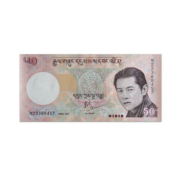 BHUTAN 50 NGULTRUM 2021_front