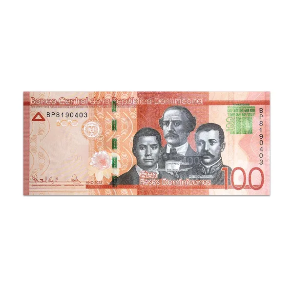 Dominican Republic 100 Pesos 2023_Front