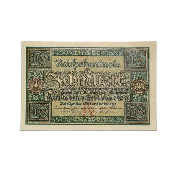 Germany 10 mark 1920_Front