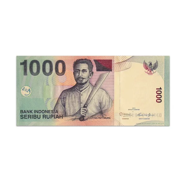 INDONESIA 1000 RUPIAH 2013_front