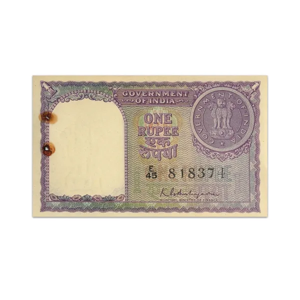 India 1 Rupee 1951 KG Ambegaonkar_Front