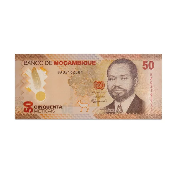 Mozambique 50 Meticais 2024_Front