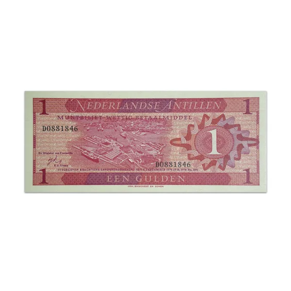 Netherlands Antilles 1 Gulden 1970_Front