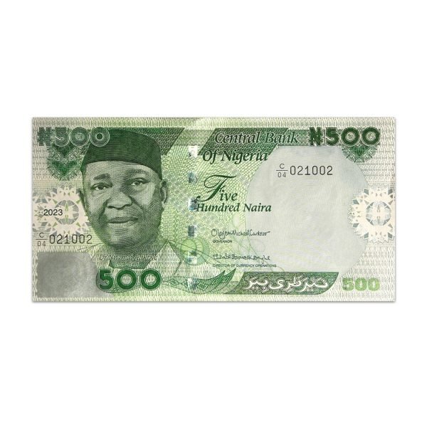 Nigeria 500 Naira 2023_back