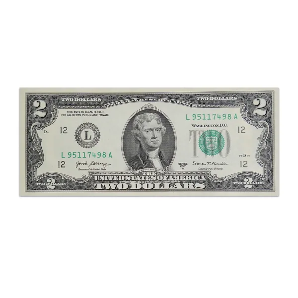 United States of America 2 Dollar 2017_Front