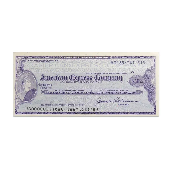 United-States-of-American-Express-50-Dollars-1982-1993-Travelers-Cheque_Front