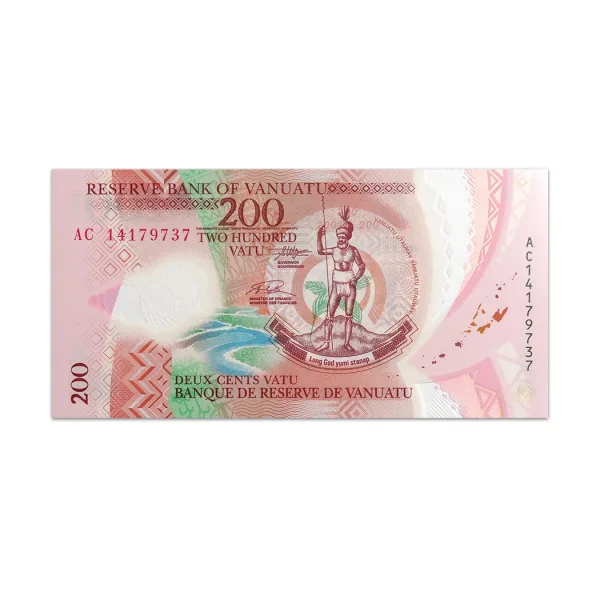 VANUATU 200 VATU 2020_Front