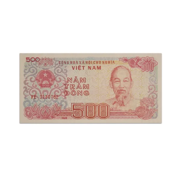 Vietnam 500 Dong 1988_Front