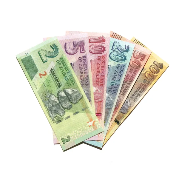 Zimbabwe 2-100 Dollars 2019-2020 Set of 6 Notes